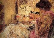 Edouard Vuillard Sewing Germany oil painting artist